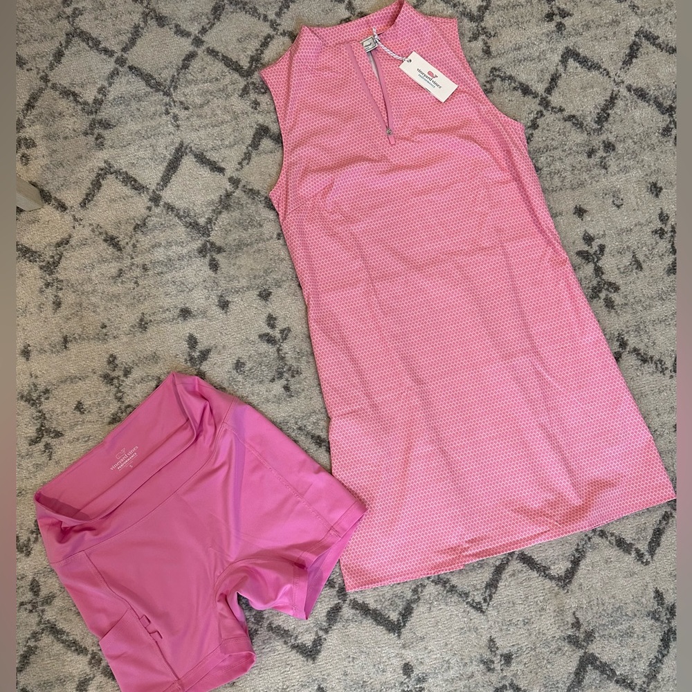 Vineyard Vines Performance Dress with Bike Shorts
